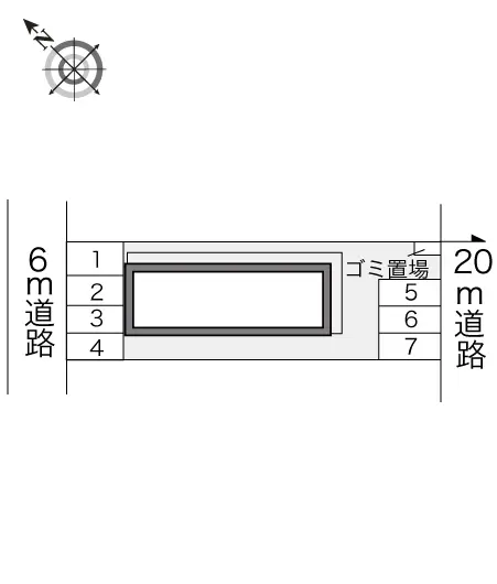 ★手数料０円★町田市根岸町　月極駐車場（LP）